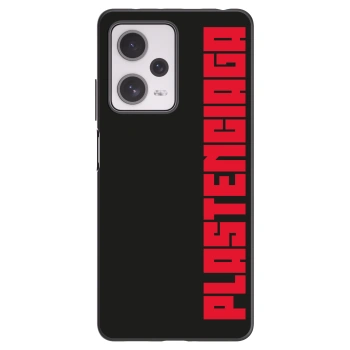 Picasee crna silikonska maskica za Xiaomi Redmi Note 12 Pro+ 5G - Plastenciaga
