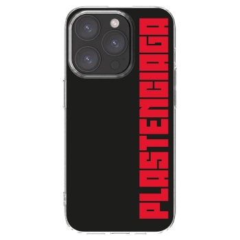 Picasee silikonska prozirna maskica za Apple iPhone 15 Pro - Plastenciaga