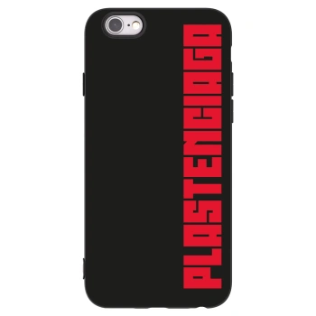 Picasee crna silikonska maskica za Apple iPhone 6/6S - Plastenciaga