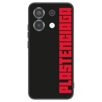 Picasee crna silikonska maskica za Xiaomi Poco X6 - Plastenciaga