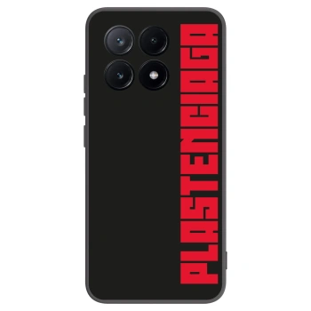 Picasee crna silikonska maskica za Xiaomi Poco X6 Pro - Plastenciaga