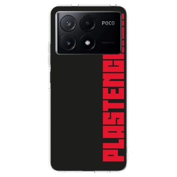 Picasee silikonska prozirna maskica za Xiaomi Poco X6 Pro - Plastenciaga