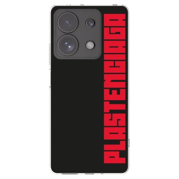 Picasee silikonska prozirna maskica za Xiaomi Redmi Note 13 Pro 4G - Plastenciaga