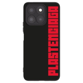 Picasee crna silikonska maskica za Honor X8b - Plastenciaga