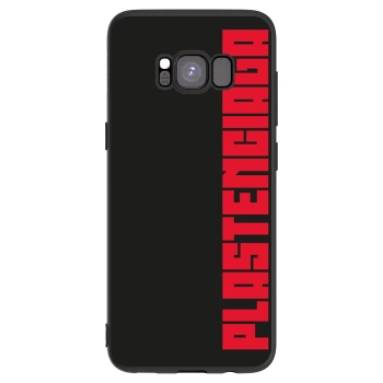 Picasee crna silikonska maskica za Samsung Galaxy S8 G950F - Plastenciaga