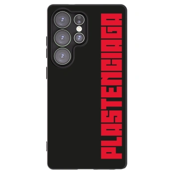 Picasee crna silikonska maskica za Samsung Galaxy S25 Ultra 5G - Plastenciaga