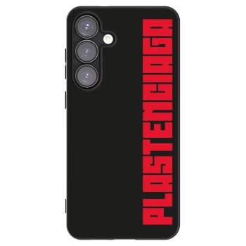 Picasee crna silikonska maskica za Samsung Galaxy S25+ 5G - Plastenciaga