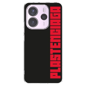 Picasee silikonska prozirna maskica za Xiaomi Redmi Note 14 4G - Plastenciaga