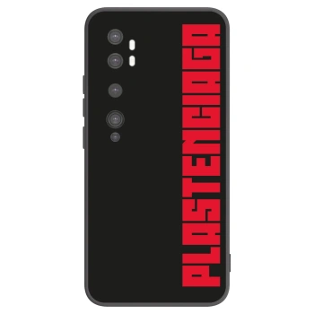 Picasee crna silikonska maskica za Xiaomi Mi Note 10 (Pro) - Plastenciaga