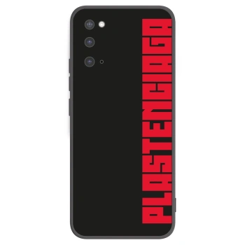 Picasee crna silikonska maskica za Samsung Galaxy S20 G980F - Plastenciaga