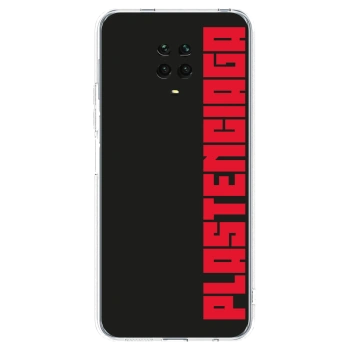 Picasee silikonska prozirna maskica za Xiaomi Redmi Note 9 Pro - Plastenciaga