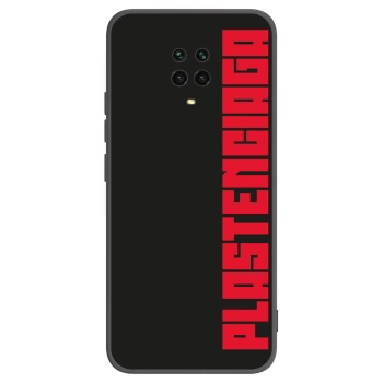 Picasee crna silikonska maskica za Xiaomi Redmi Note 9S - Plastenciaga
