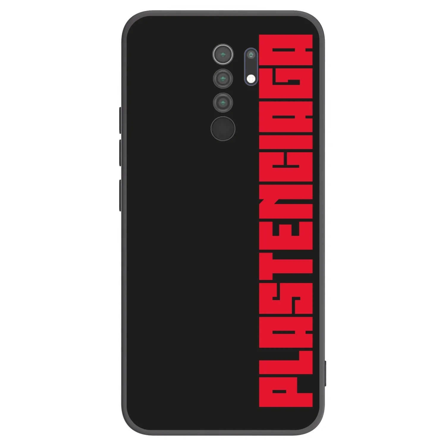 Picasee crna silikonska maskica za Xiaomi Redmi 9 - Plastenciaga