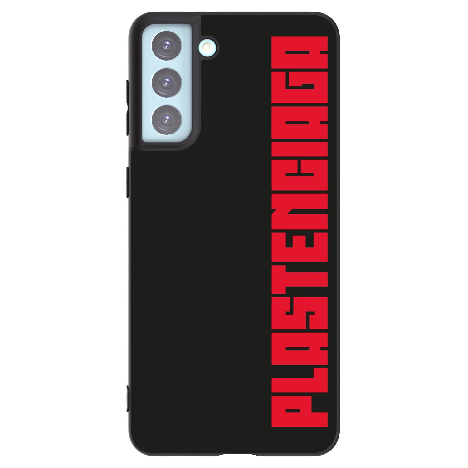 Picasee crna silikonska maskica za Samsung Galaxy S21+ 5G G996F - Plastenciaga