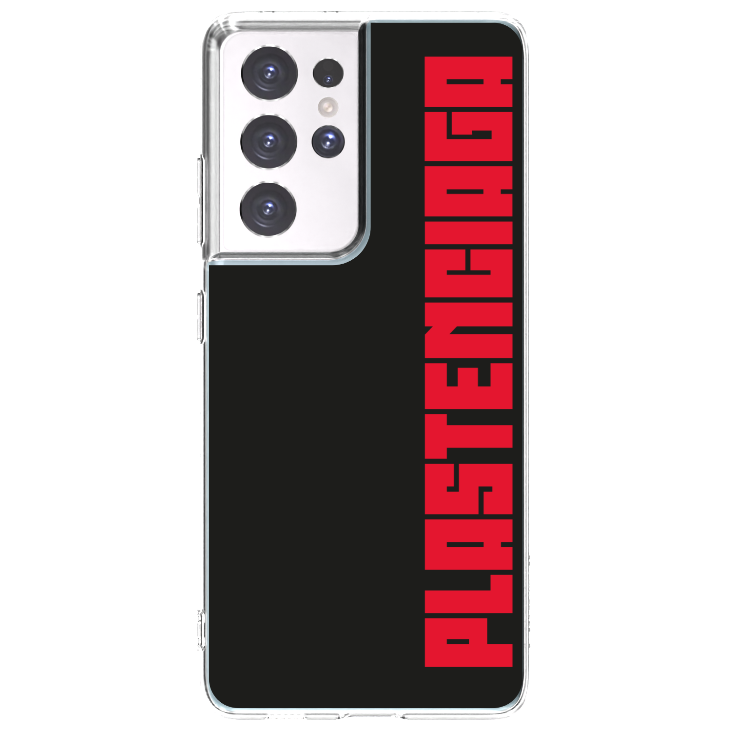 Picasee silikonska prozirna maskica za Samsung Galaxy S21 Ultra 5G G998B - Plastenciaga