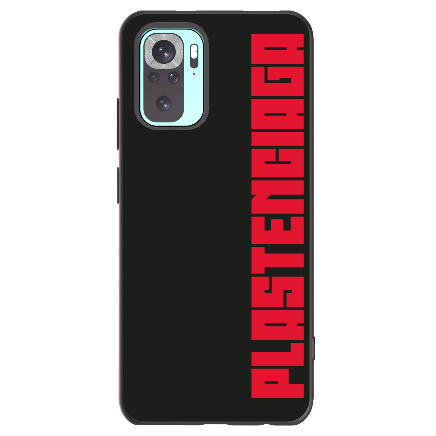 Picasee crna silikonska maskica za Xiaomi Redmi Note 10 Pro - Plastenciaga