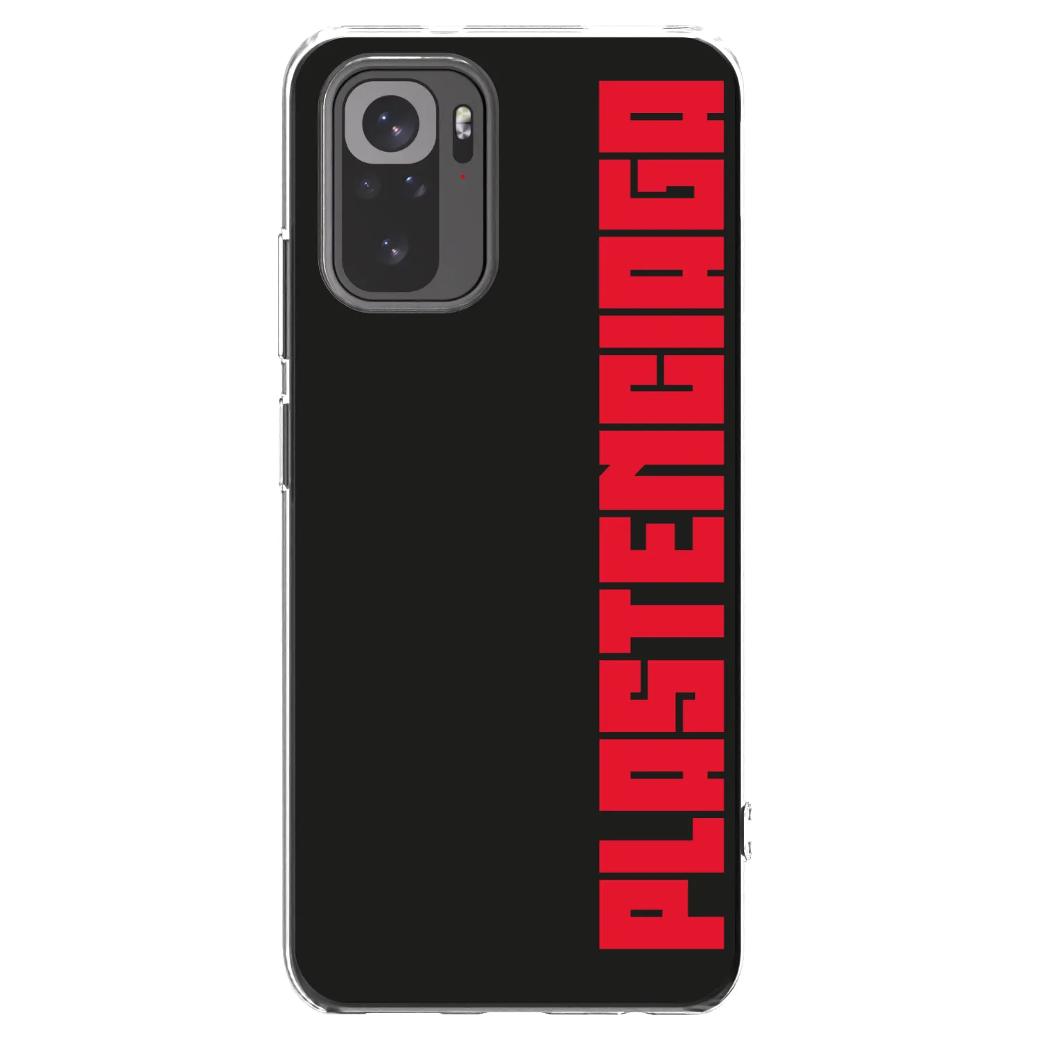 Picasee silikonska prozirna maskica za Xiaomi Redmi Note 10S - Plastenciaga
