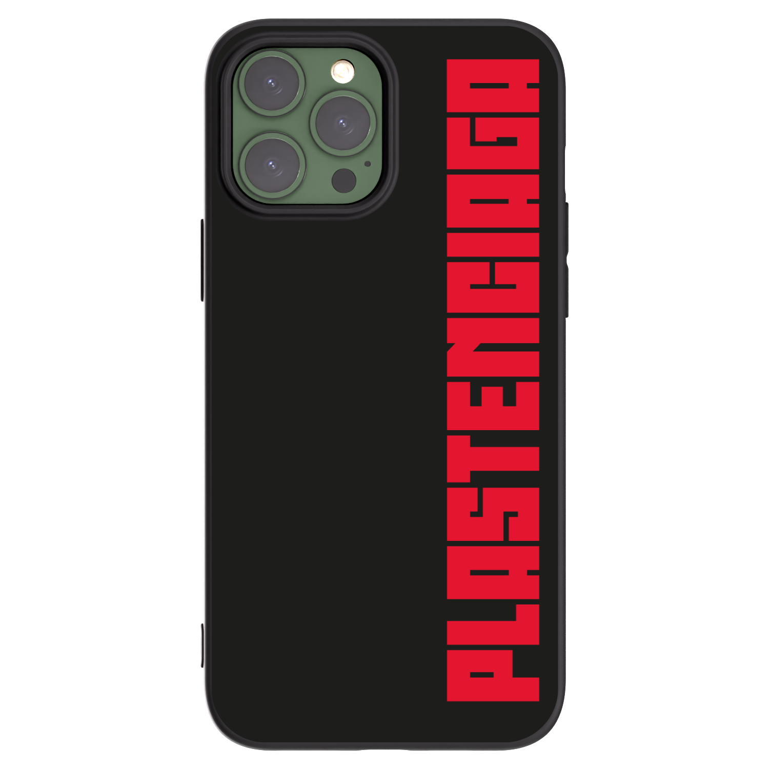 Picasee crna silikonska maskica za Apple iPhone 13 Pro Max - Plastenciaga