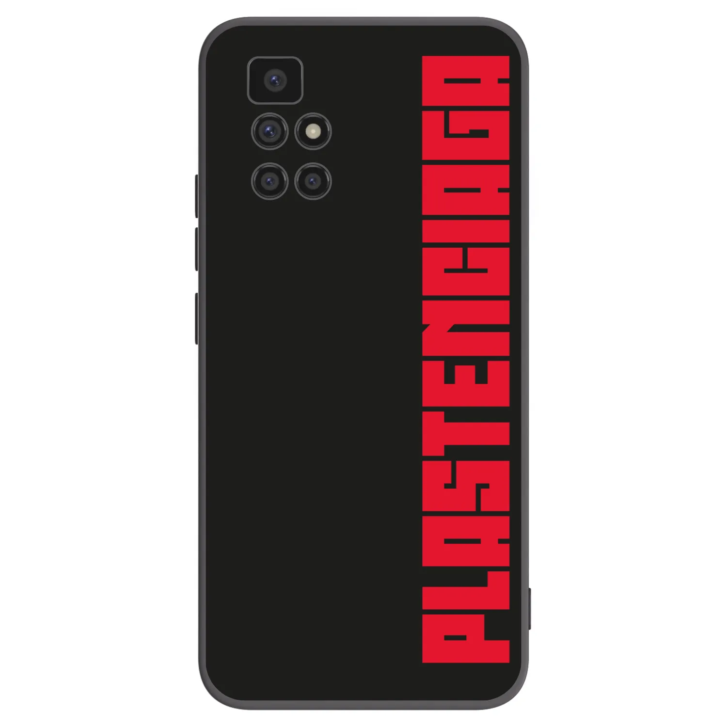 Picasee crna silikonska maskica za Xiaomi Redmi 10 - Plastenciaga