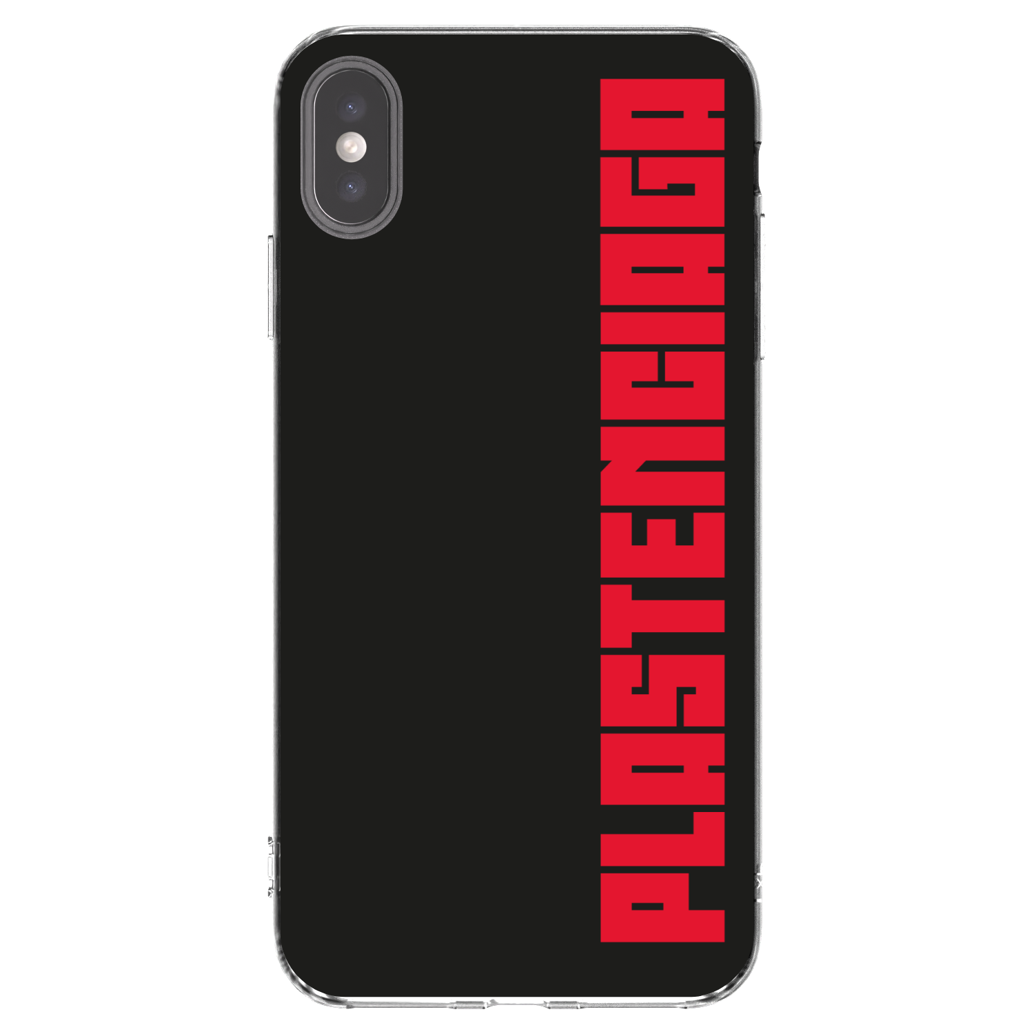 Picasee silikonska prozirna maskica za Apple iPhone XS Max - Plastenciaga