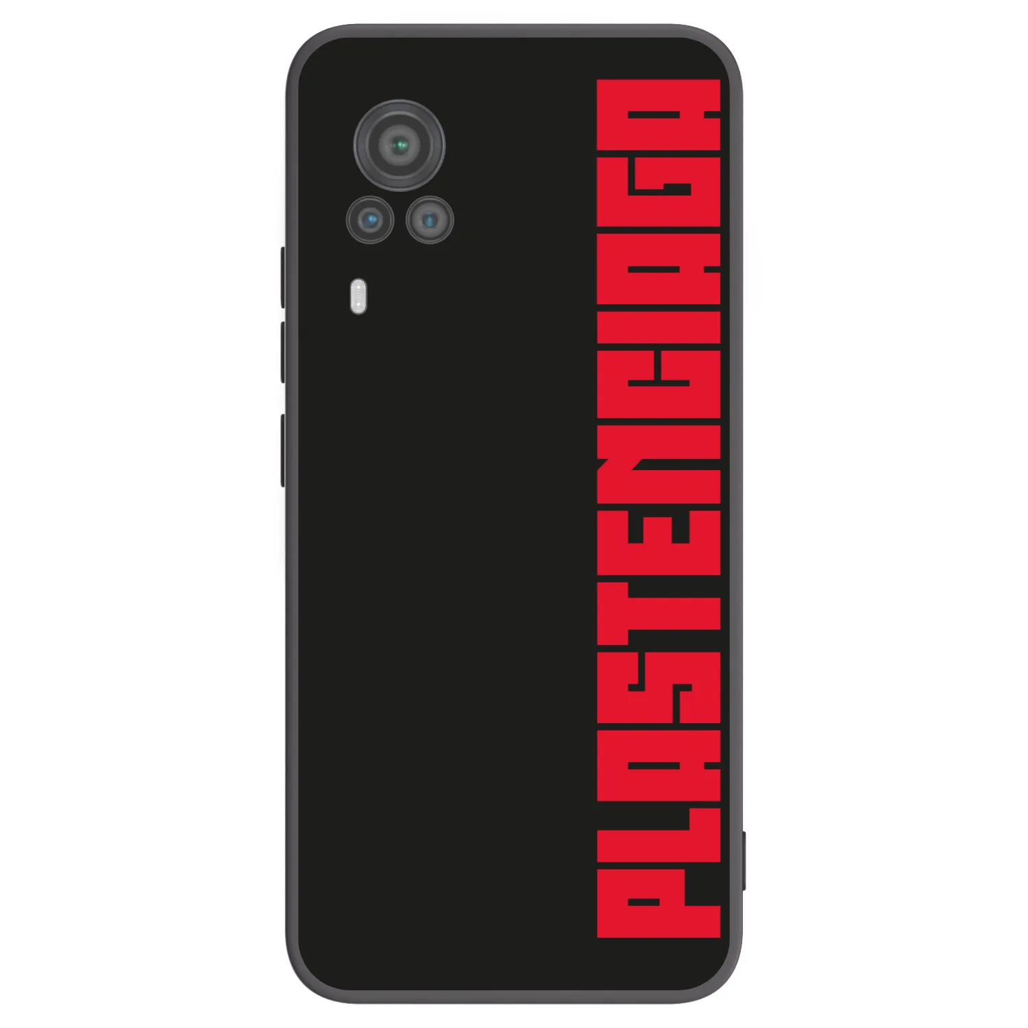 Picasee crna silikonska maskica za Vivo X60 Pro 5G - Plastenciaga