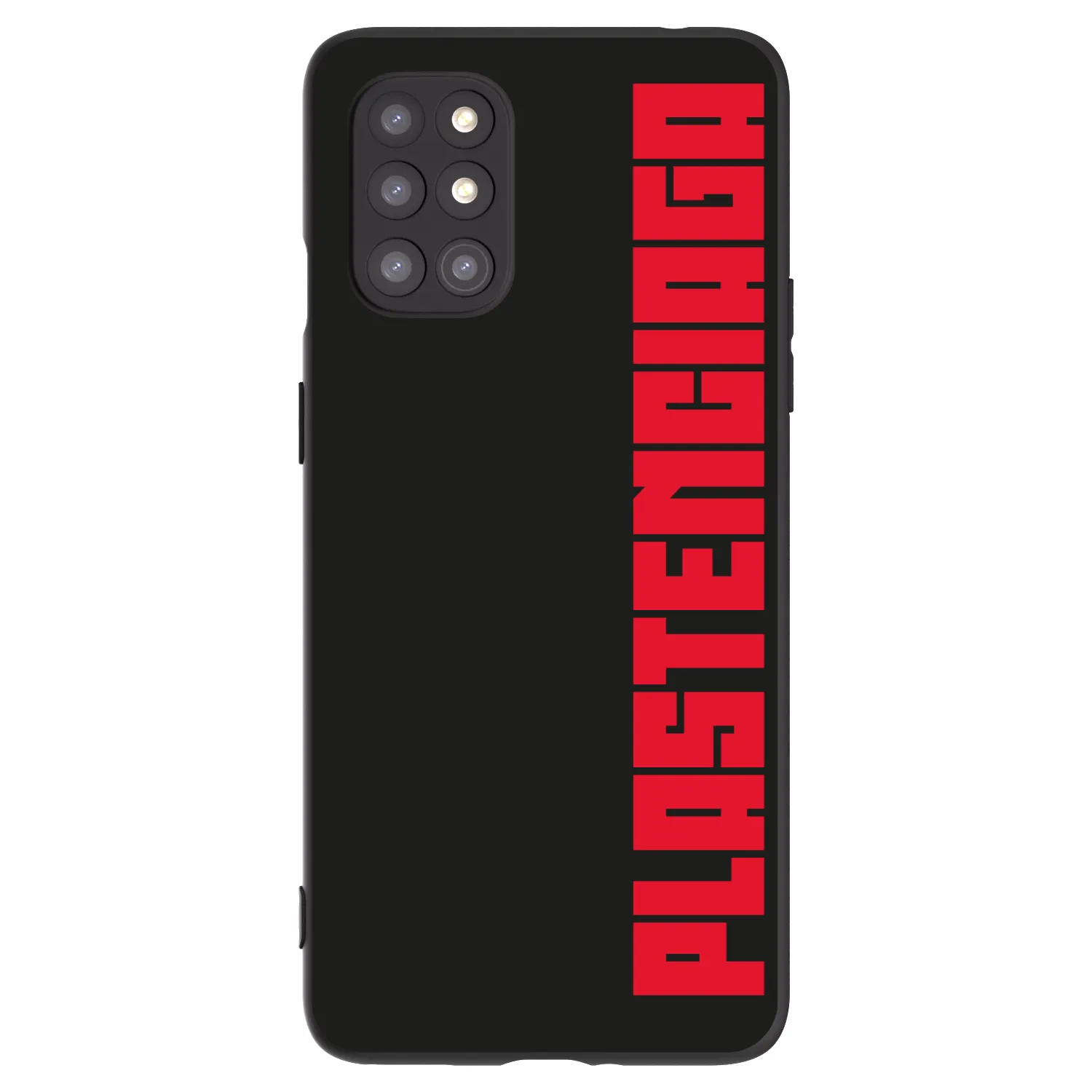 Picasee crna silikonska maskica za OnePlus 8T - Plastenciaga