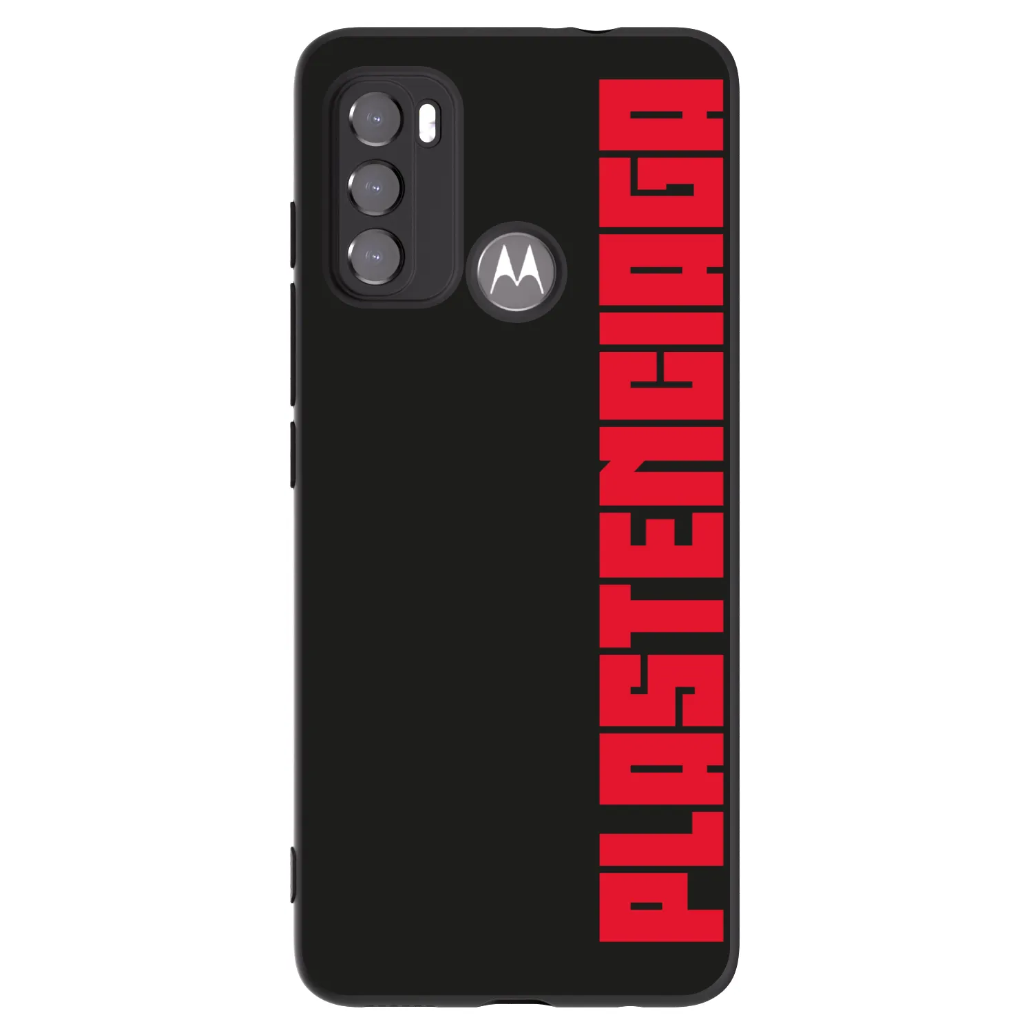 Picasee crna silikonska maskica za Motorola Moto G60 - Plastenciaga