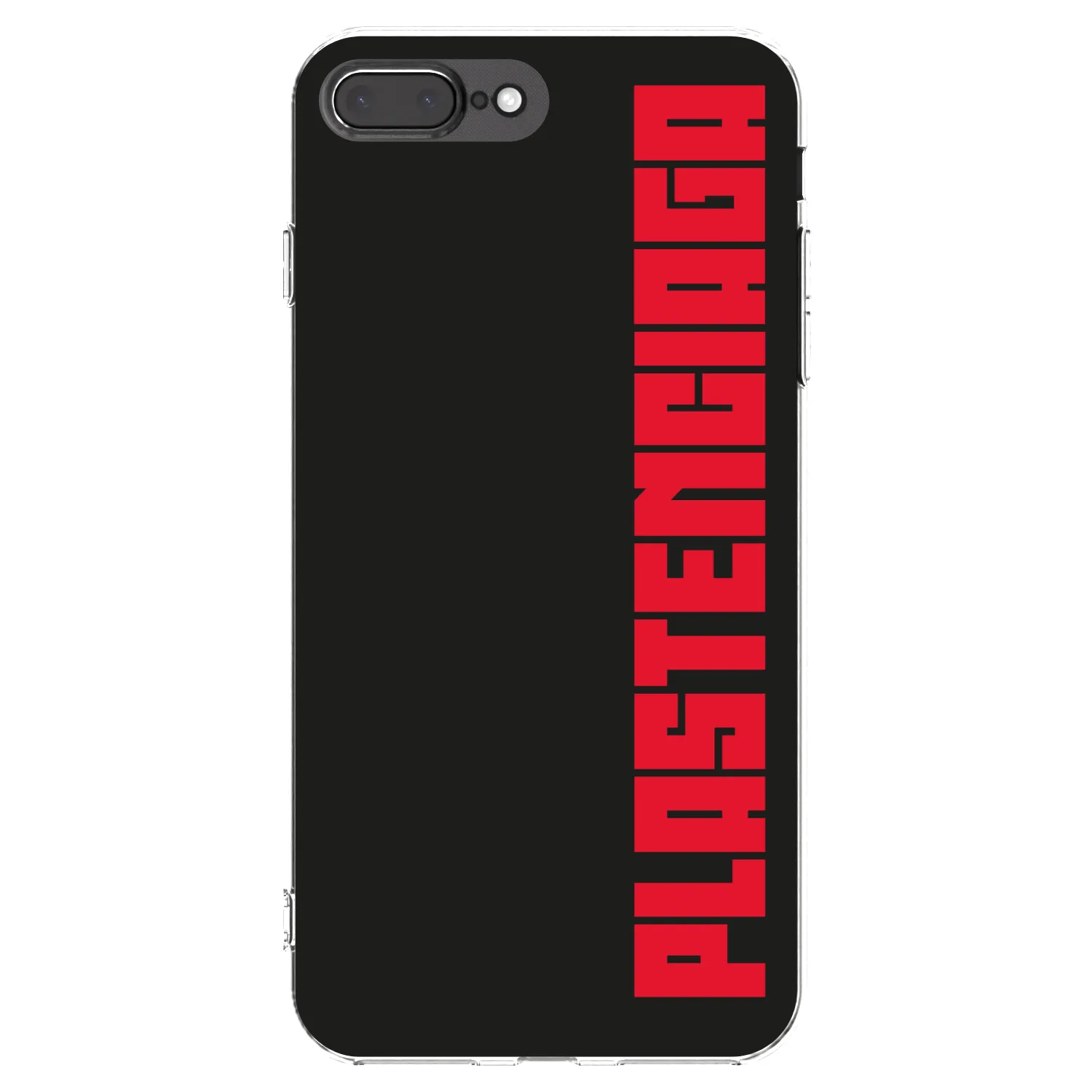 Picasee silikonska prozirna maskica za Apple iPhone 8 Plus - Plastenciaga