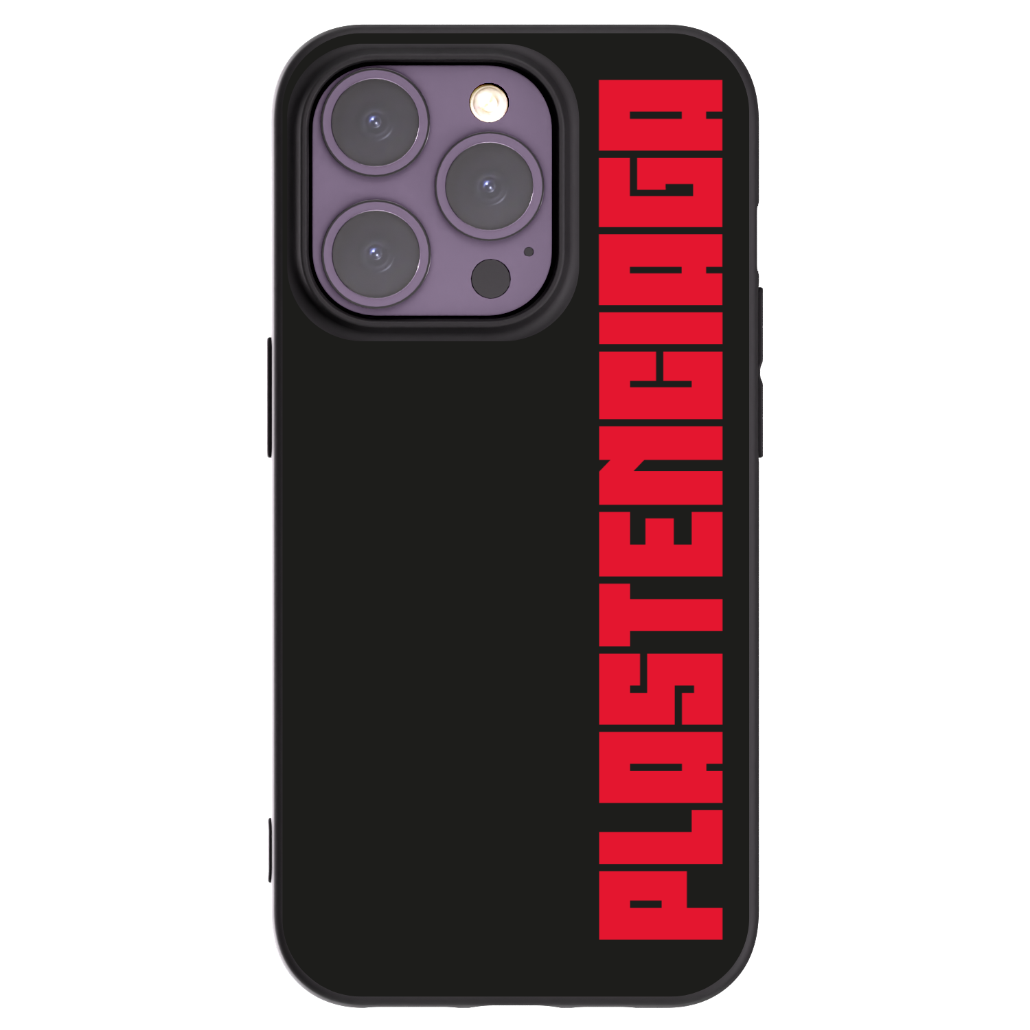 Picasee crna silikonska maskica za Apple iPhone 14 Pro - Plastenciaga