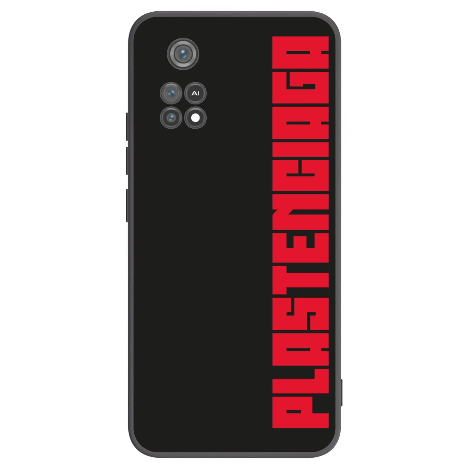 Picasee crna silikonska maskica za Xiaomi Poco M4 Pro - Plastenciaga