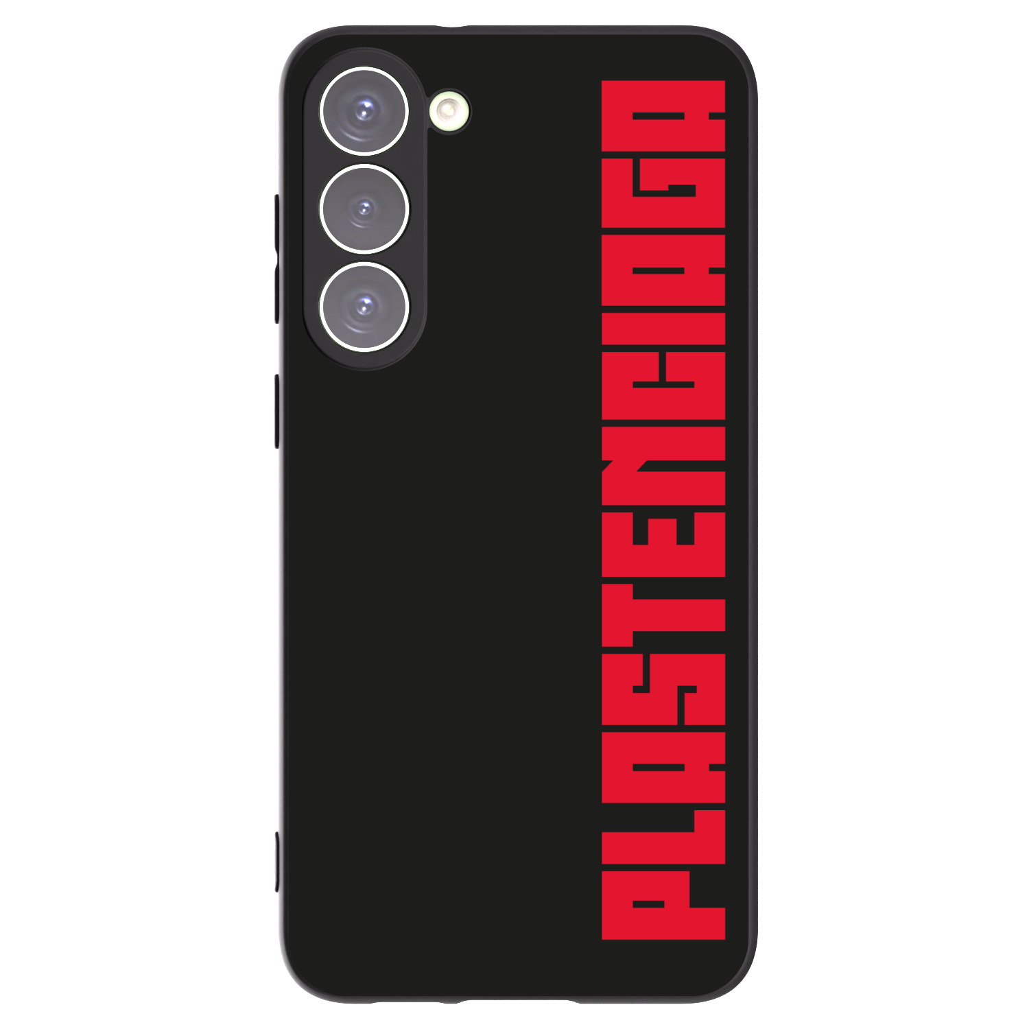 Picasee crna silikonska maskica za Samsung Galaxy S23+ 5G - Plastenciaga