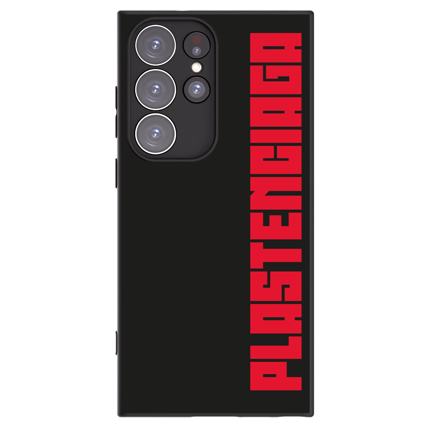 Picasee crna silikonska maskica za Samsung Galaxy S23 Ultra 5G - Plastenciaga