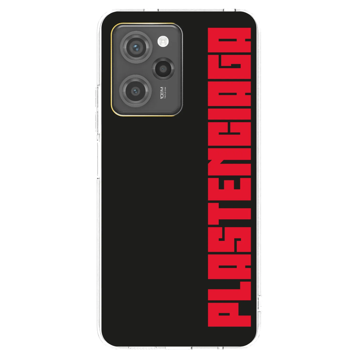 Picasee crna silikonska maskica za Xiaomi Poco X5 Pro - Plastenciaga