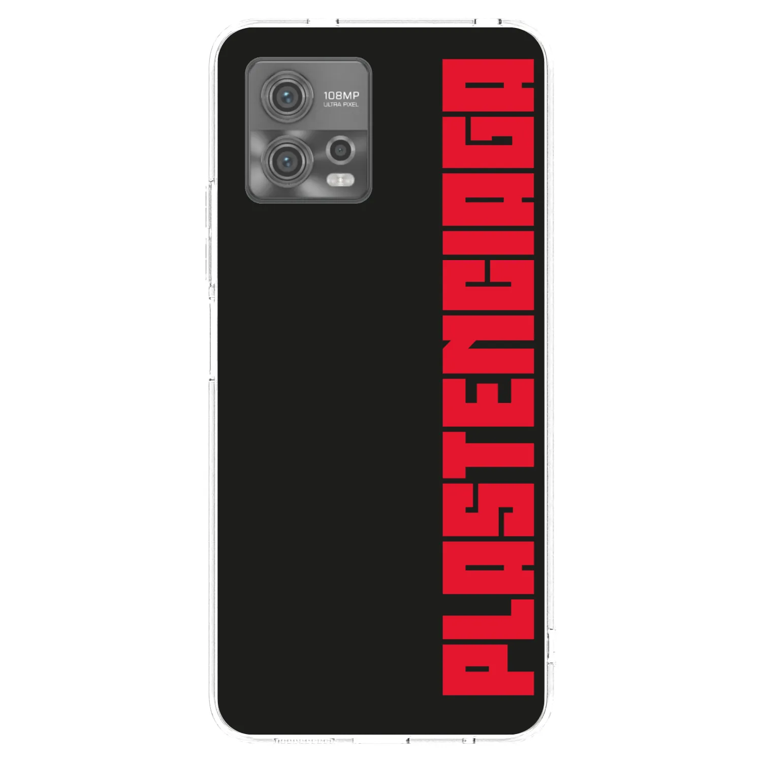 Picasee silikonska prozirna maskica za Motorola Moto G72 - Plastenciaga