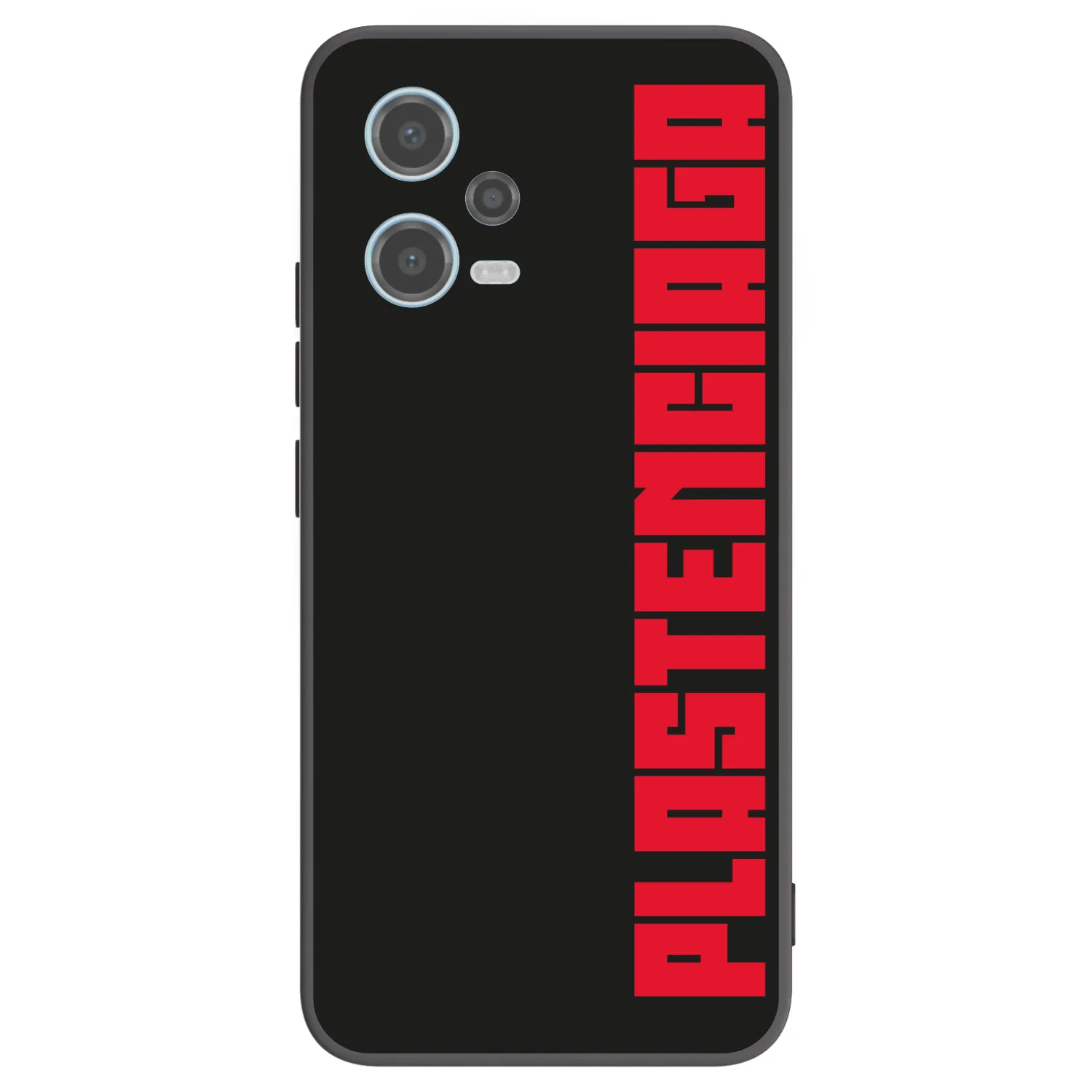 Picasee crna silikonska maskica za Xiaomi Redmi Note 12 5G - Plastenciaga