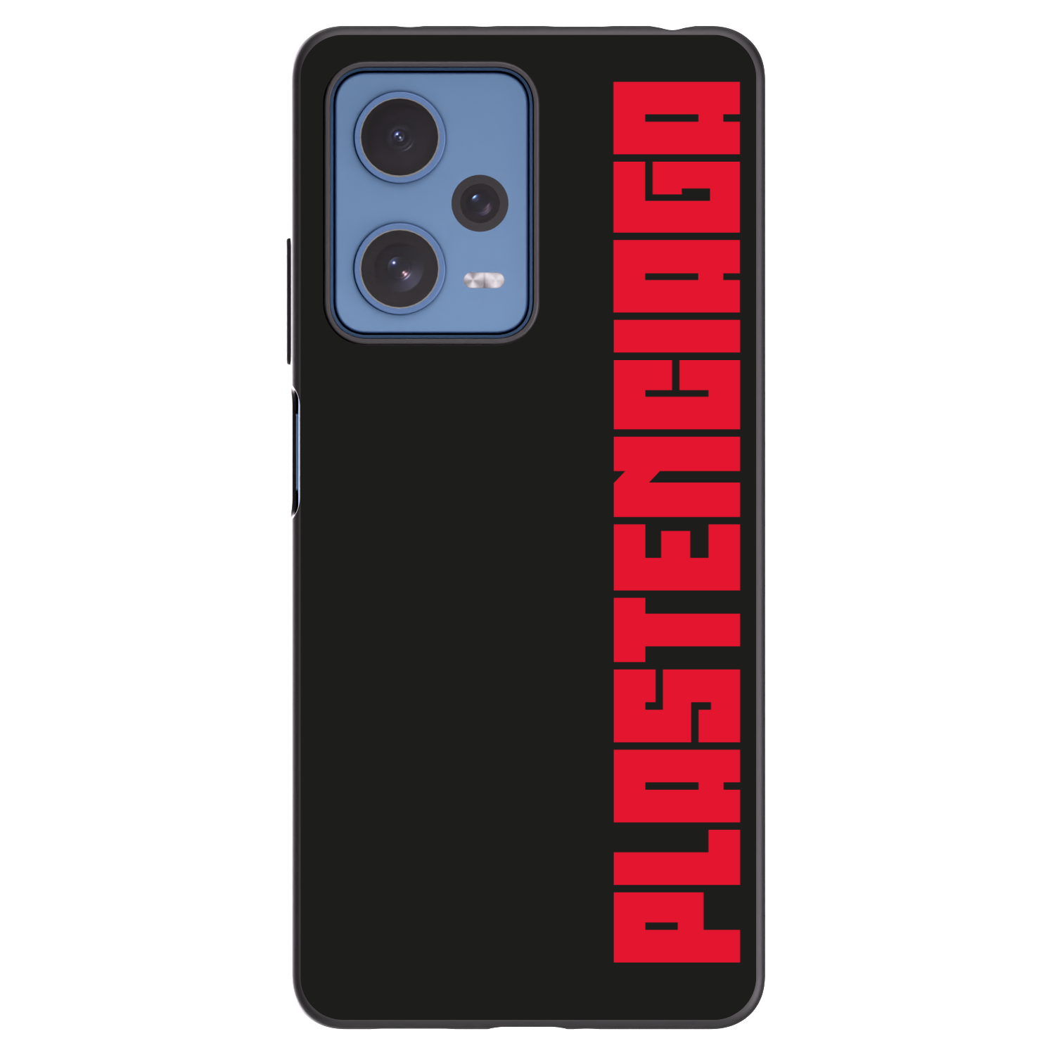 Picasee crna silikonska maskica za Xiaomi Redmi Note 12 Pro 5G - Plastenciaga