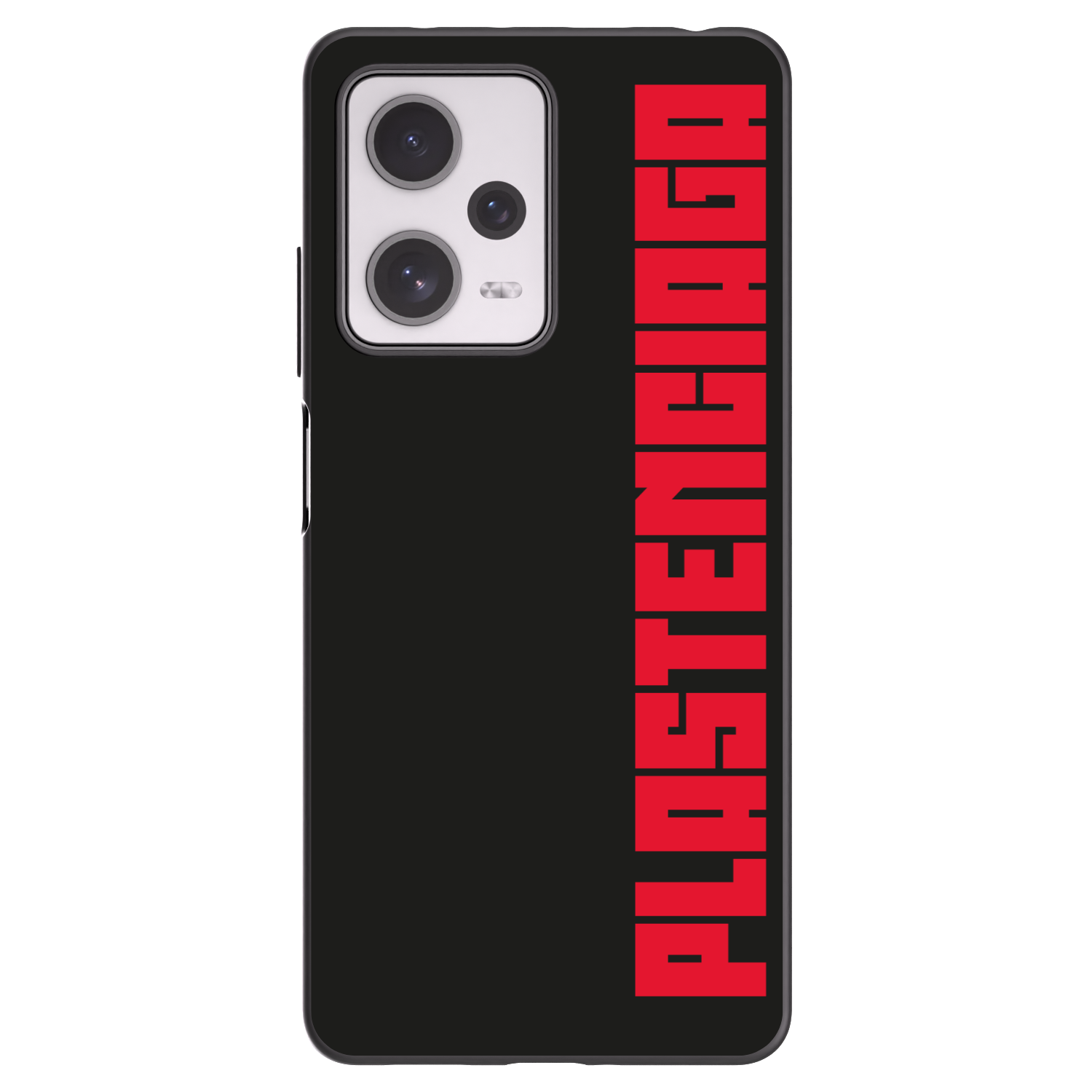 Picasee crna silikonska maskica za Xiaomi Redmi Note 12 Pro+ 5G - Plastenciaga