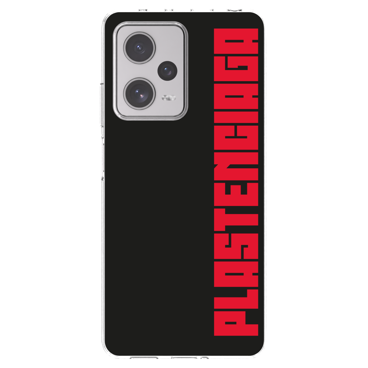 Picasee silikonska prozirna maskica za Xiaomi Redmi Note 12 Pro+ 5G - Plastenciaga