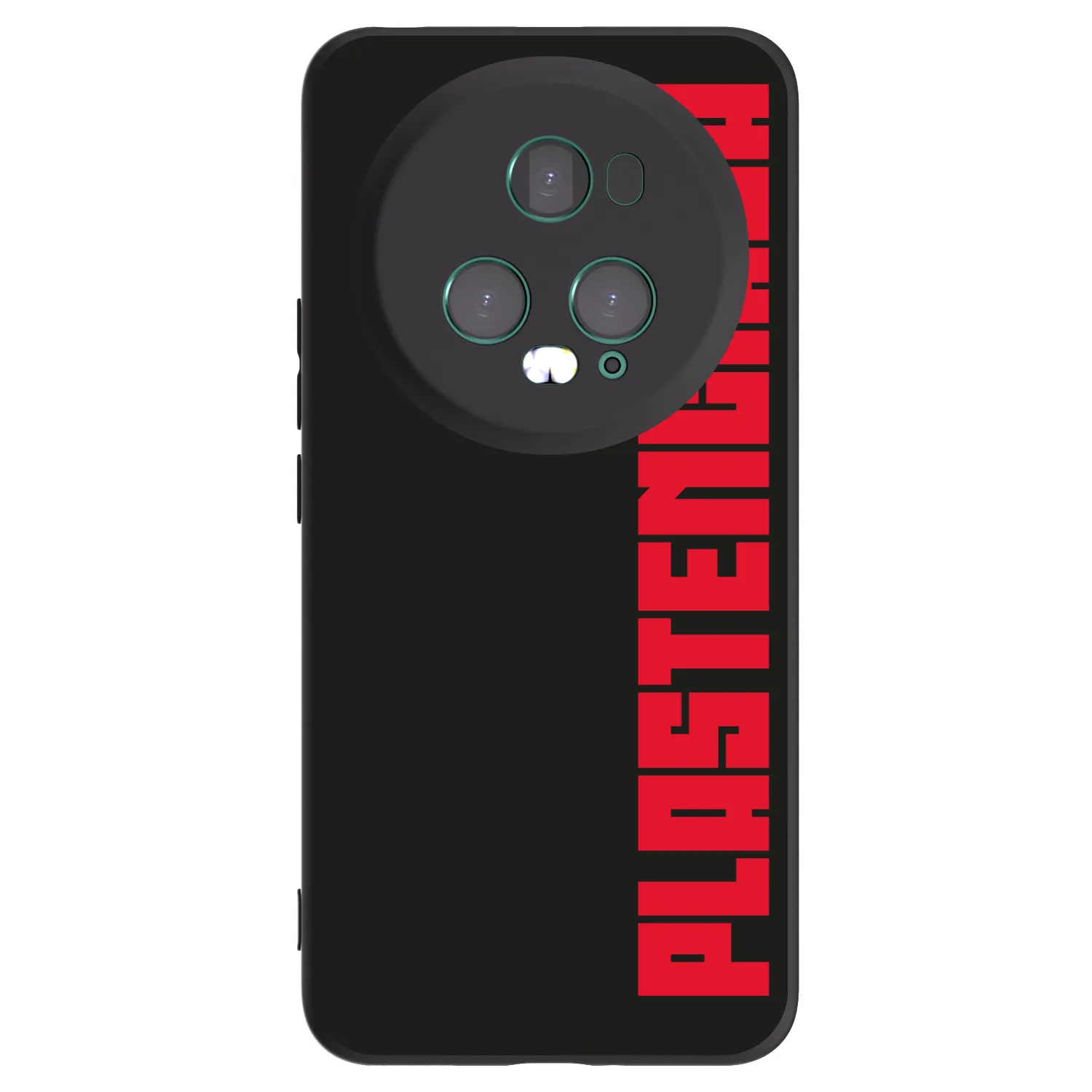 Picasee crna silikonska maskica za Honor Magic5 Pro - Plastenciaga