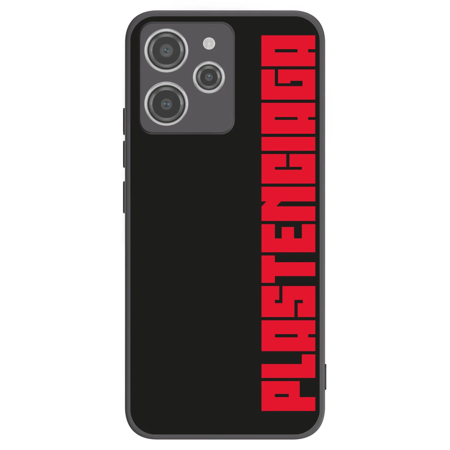 Picasee crna silikonska maskica za Xiaomi Redmi 12 4G - Plastenciaga