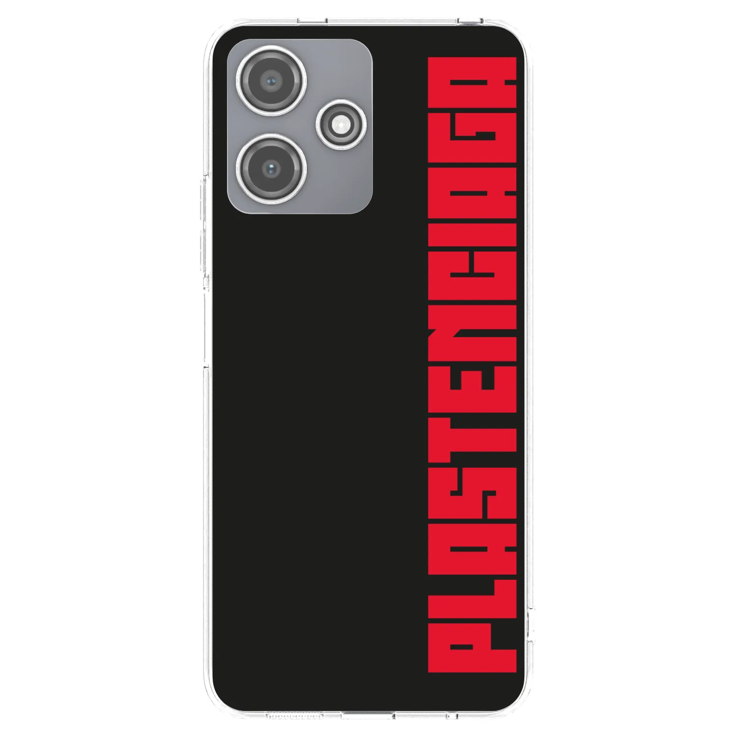 Picasee silikonska prozirna maskica za Xiaomi Redmi 12 5G - Plastenciaga