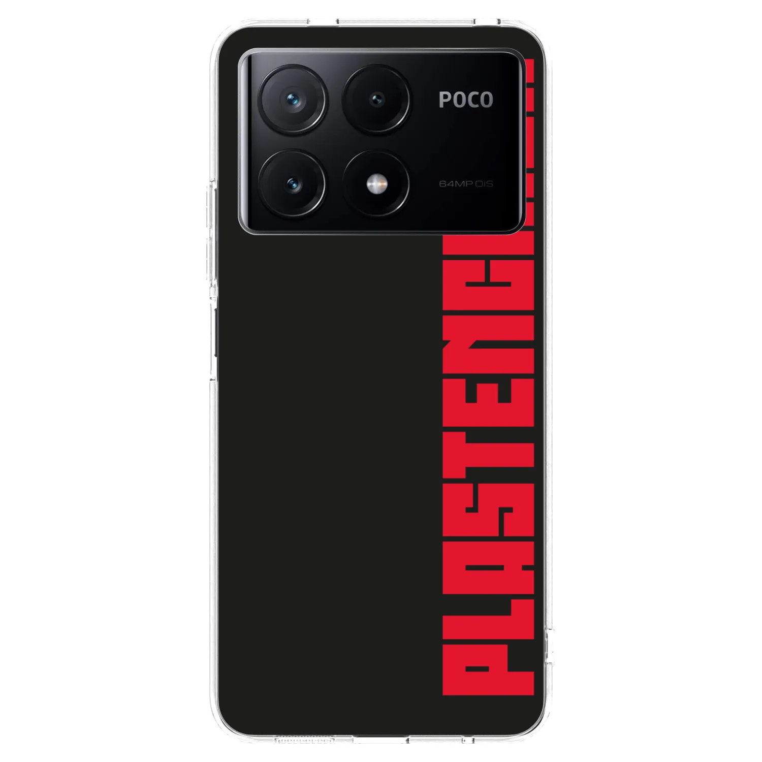 Picasee silikonska prozirna maskica za Xiaomi Poco X6 Pro - Plastenciaga