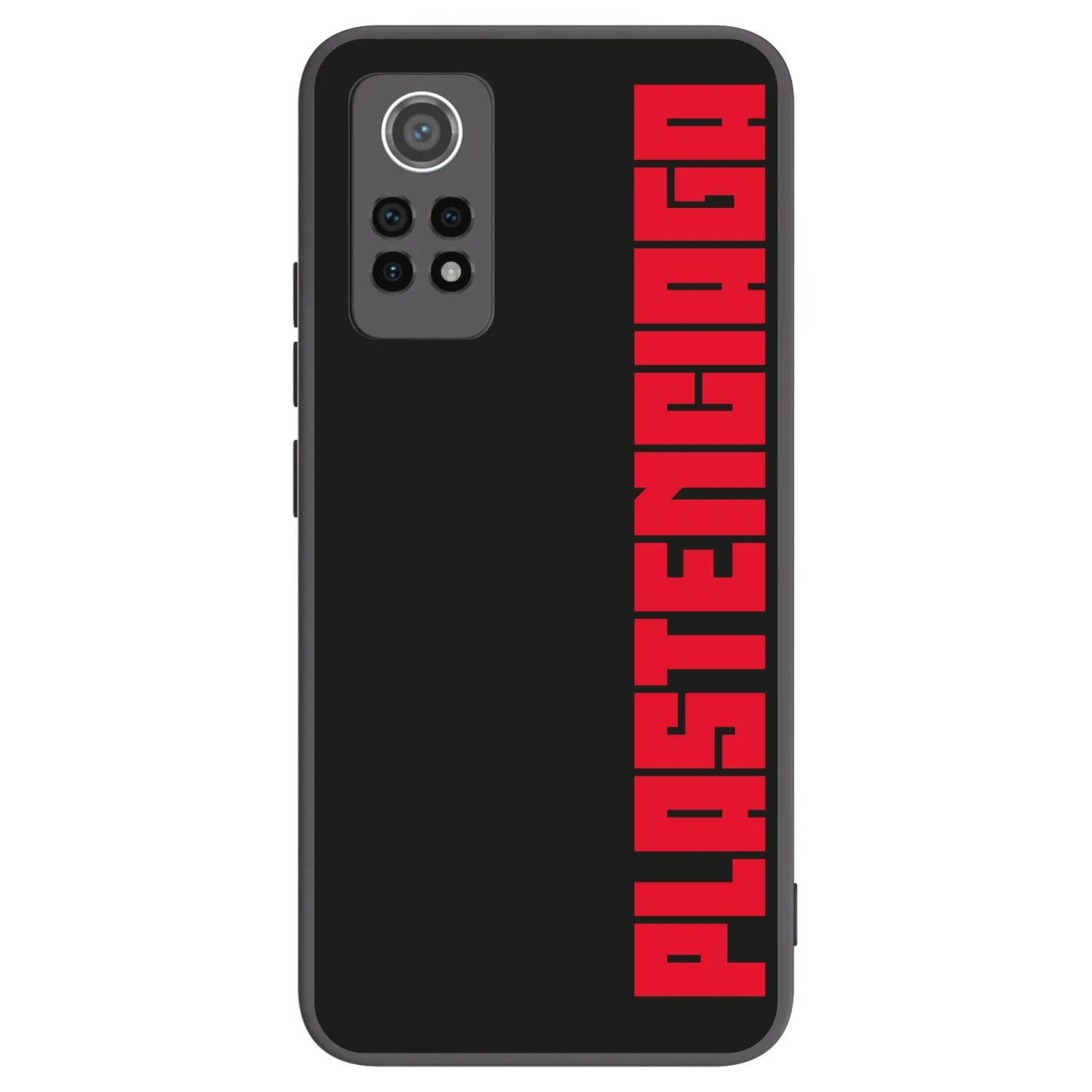 Picasee crna silikonska maskica za Xiaomi Redmi Note 12 Pro 4G - Plastenciaga