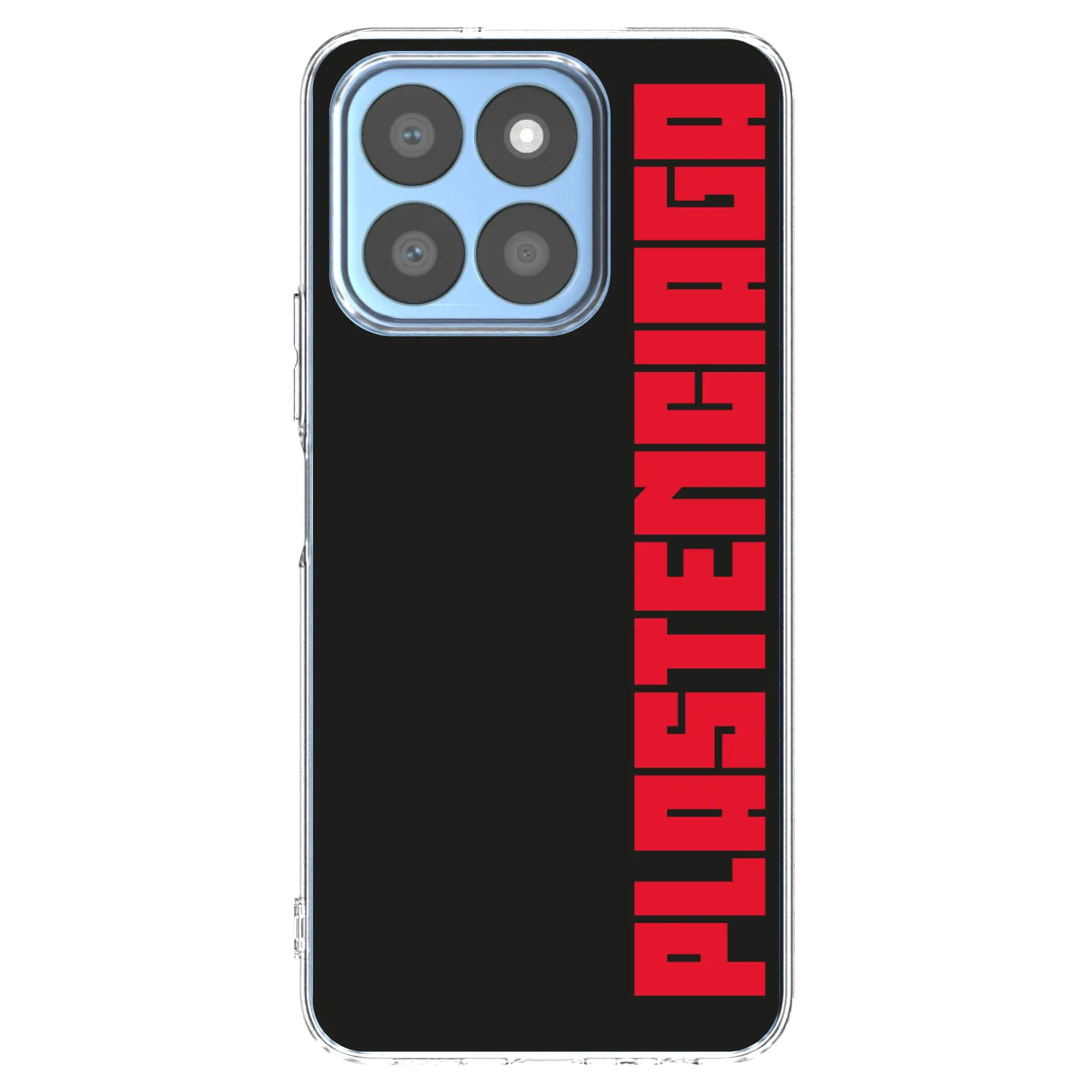 Picasee silikonska prozirna maskica za Honor X8b - Plastenciaga