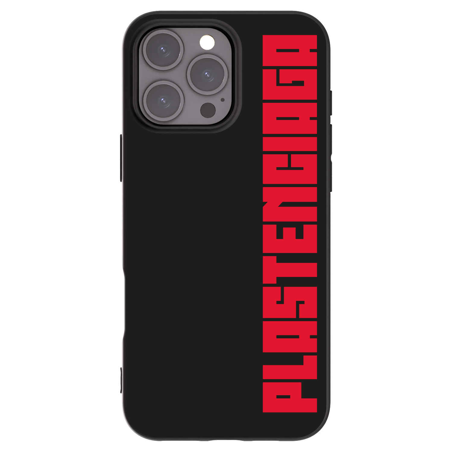 Picasee crna silikonska maskica za Apple iPhone 16 Pro Max - Plastenciaga