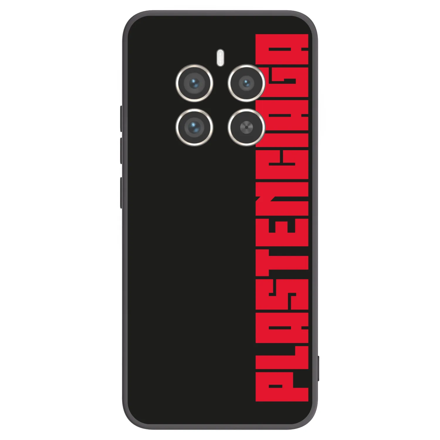 Picasee crna silikonska maskica za Realme 12 Pro 5G - Plastenciaga