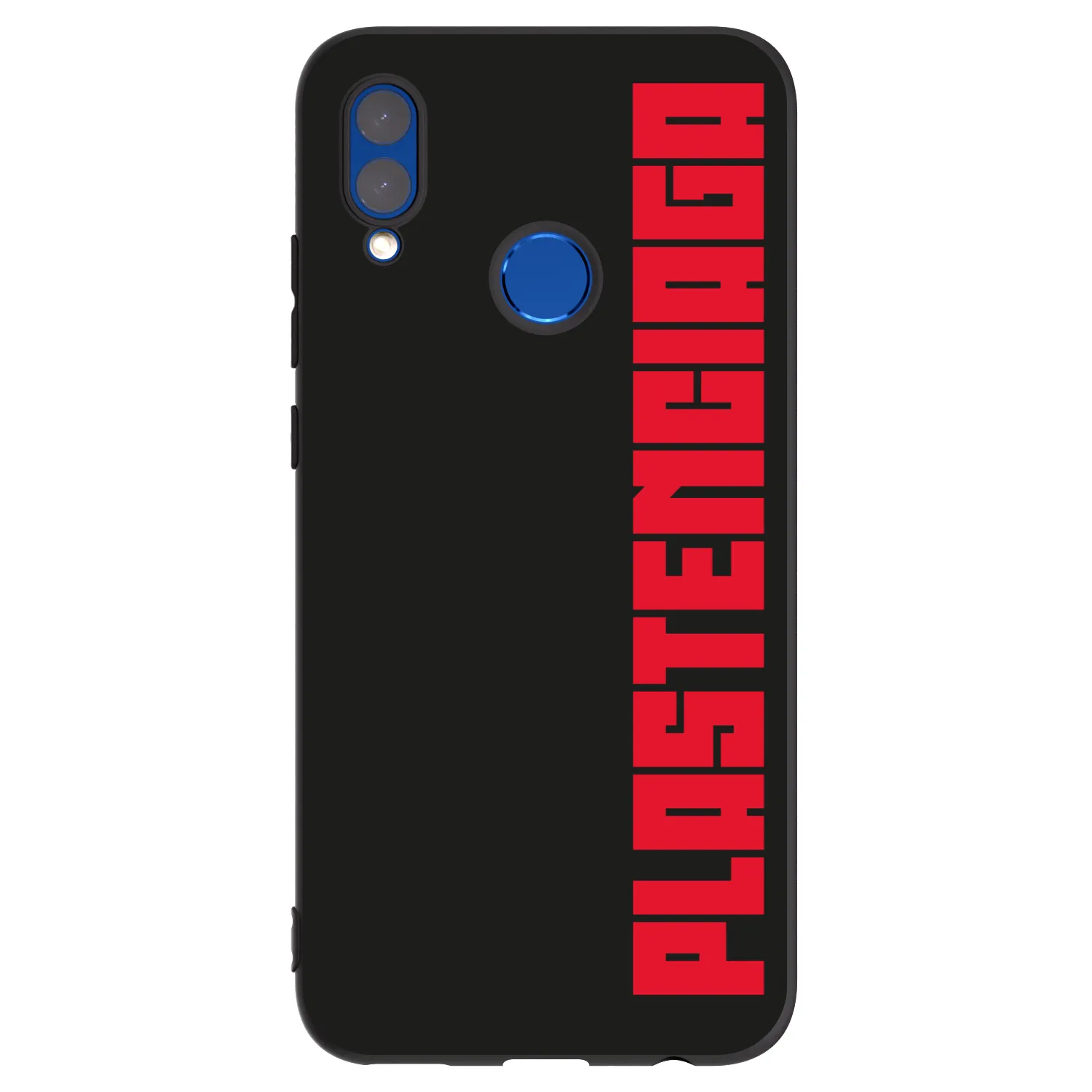 Picasee crna silikonska maskica za Huawei P Smart 2019 - Plastenciaga