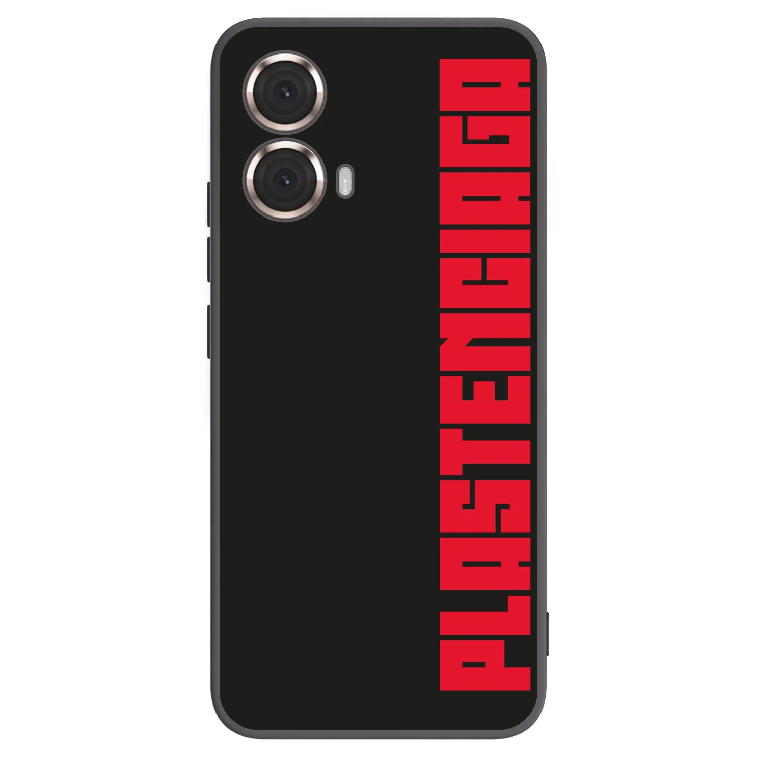 Picasee crna silikonska maskica za Motorola Moto G85 - Plastenciaga