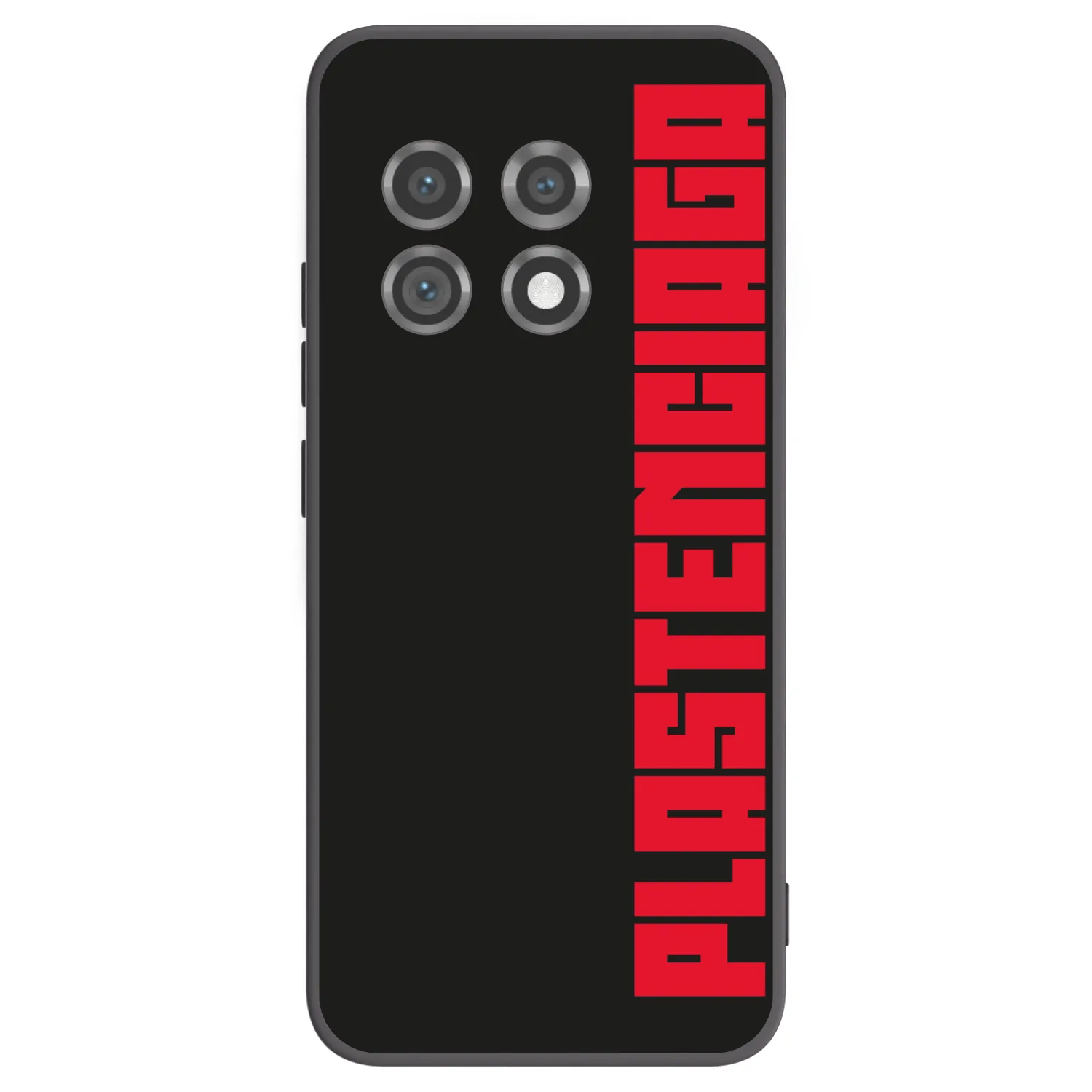 Picasee crna silikonska maskica za OnePlus 11 5G - Plastenciaga
