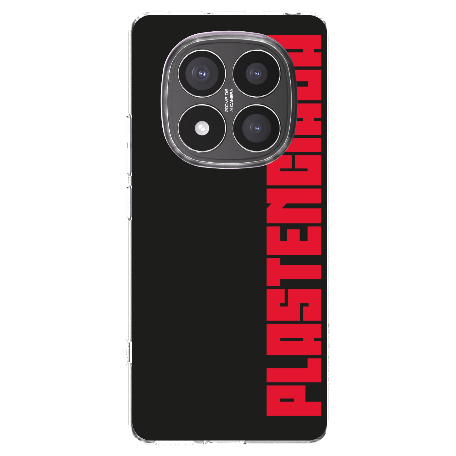 Picasee silikonska prozirna maskica za Xiaomi Redmi Note 14 Pro+ 5G - Plastenciaga